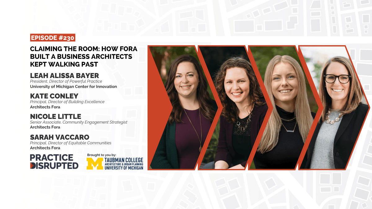 [230] Claiming the Room: How FORA Built a Business Architects Kept Walking Past