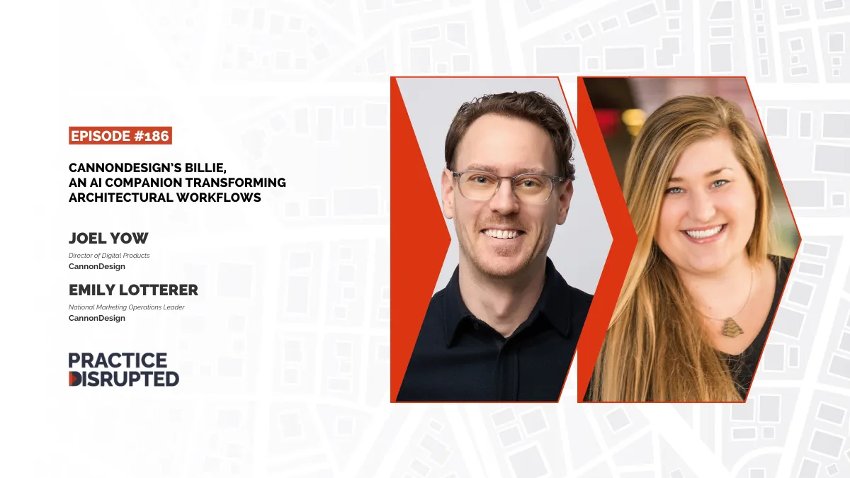Practice Disrupted: CannonDesign’s Billie, An AI Companion Transforming Architectural Workflows