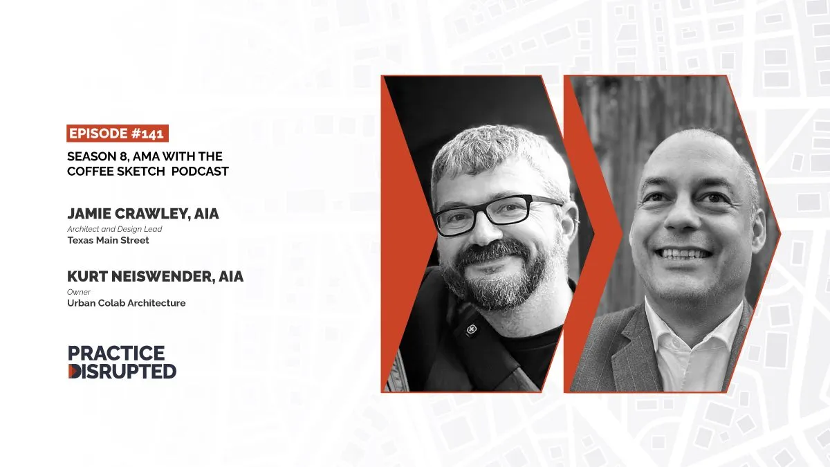 Practice Disrupted Episode 141 Season 8, Coffee Sketch Podcast